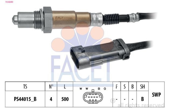 Sonde lambda Made in Italy - OE Equivalent, Image 2