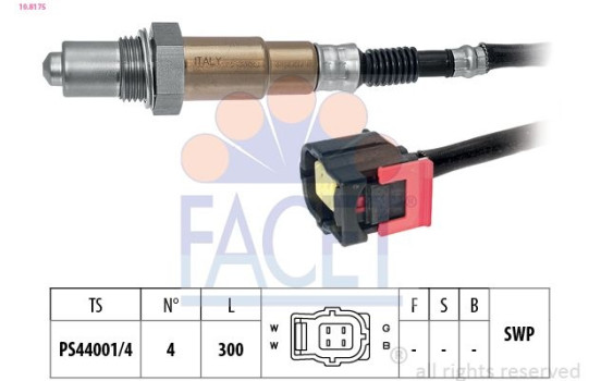 Sonde lambda Made in Italy - OE Equivalent