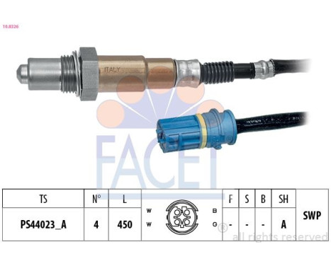 Sonde lambda Made in Italy - OE Equivalent