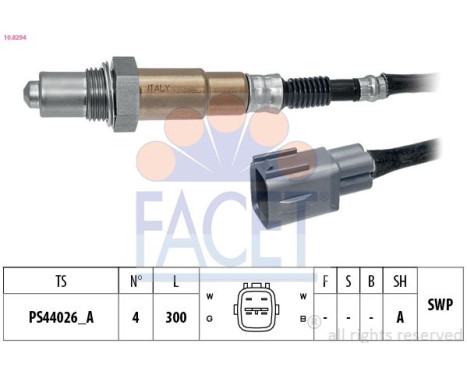 Sonde lambda Made in Italy - OE Equivalent