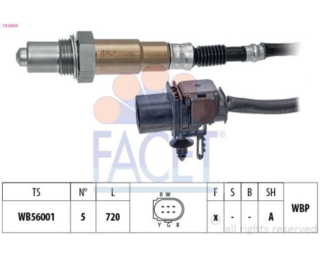 Sonde lambda Made in Italy - OE Equivalent