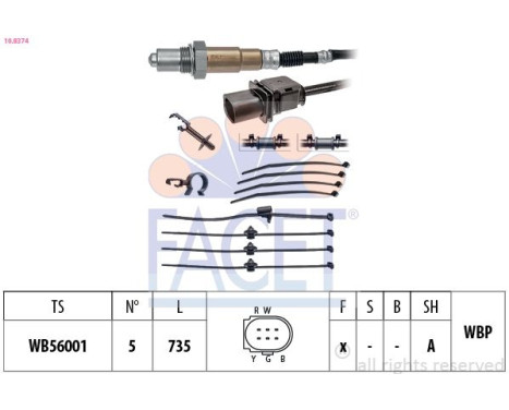 Sonde lambda Made in Italy - OE Equivalent
