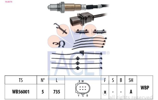 Sonde lambda Made in Italy - OE Equivalent