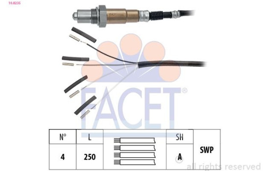 Sonde lambda Made in Italy - OE Equivalent