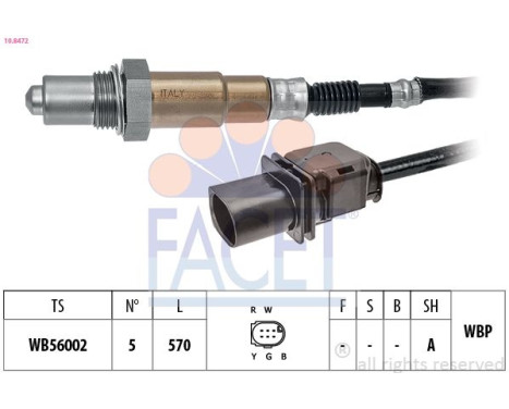 Sonde lambda Made in Italy - OE Equivalent