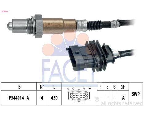 Sonde lambda Made in Italy - OE Equivalent