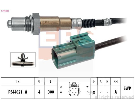 Sonde lambda Made in Italy - OE Equivalent