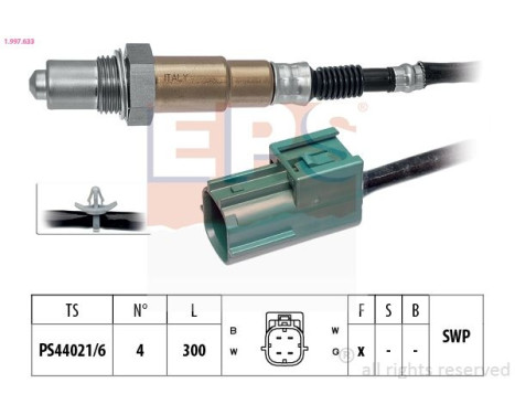 Sonde lambda Made in Italy - OE Equivalent