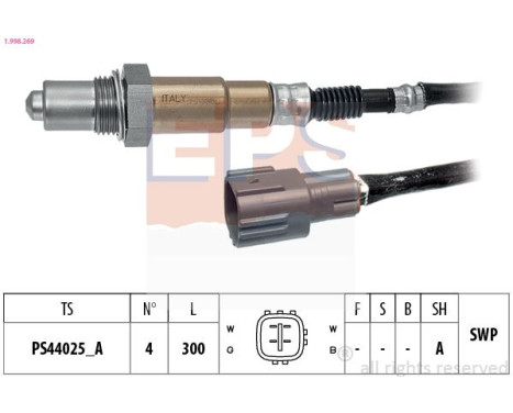 Sonde lambda Made in Italy - OE Equivalent