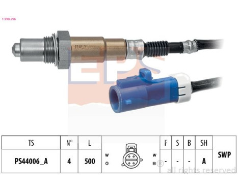 Sonde lambda Made in Italy - OE Equivalent