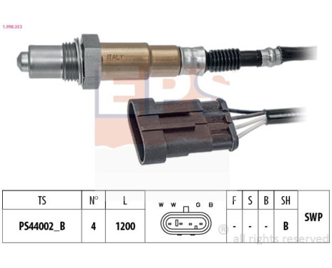 Sonde lambda Made in Italy - OE Equivalent