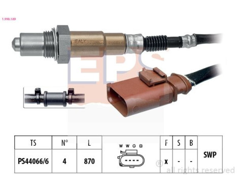 Sonde lambda Made in Italy - OE Equivalent