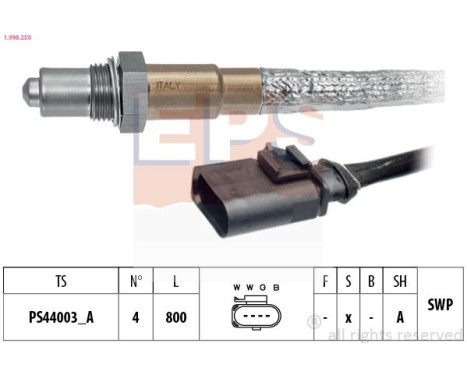 Sonde lambda Made in Italy - OE Equivalent