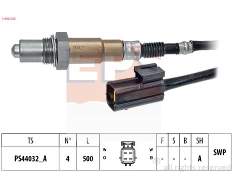 Sonde lambda Made in Italy - OE Equivalent