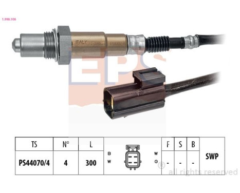 Sonde lambda Made in Italy - OE Equivalent