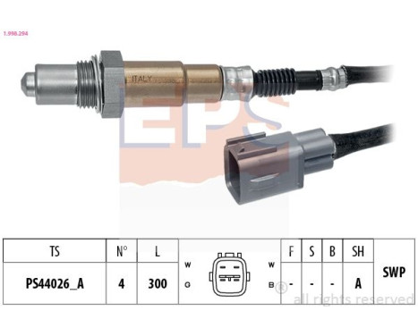 Sonde lambda Made in Italy - OE Equivalent