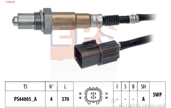 Sonde lambda Made in Italy - OE Equivalent, Image 2