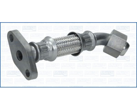 Conduite d'huile, turbocompresseur