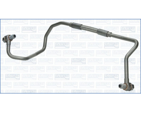 Conduite d'huile, turbocompresseur
