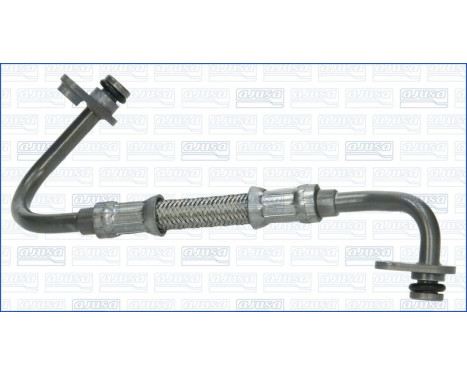Conduite d'huile, turbocompresseur