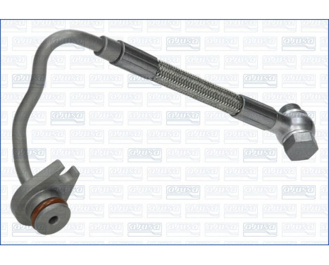 Conduite d'huile, turbocompresseur