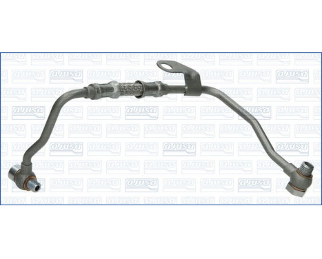 Conduite d'huile, turbocompresseur