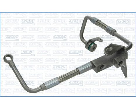 Conduite d'huile, turbocompresseur