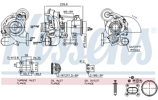 Turbocompresseur, suralimentation ** FIRST FIT **