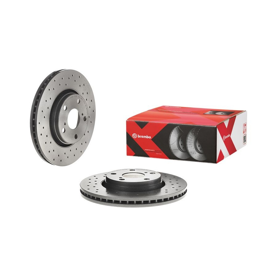 09.4987.2X BREMBO Xtra Disque de frein 266x20,5mm, 4, perforé/ventilé de l'intérieur | AUTODOC 09.4987.2X BREMBO Xtra Disque de frein 266x20,5mm, 4, perforé/ventilé de l'intérieur | AUTODOC