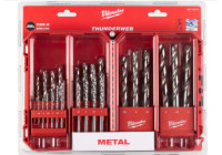 Brocas para metal Milwaukee THUNDERWEB HSS rectificadas - DIN 338