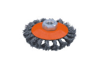 Cepillo de alambre trenzado para cuencos de 115 mm