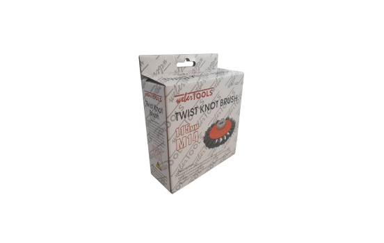 Cepillo de alambre trenzado para cuencos de 115 mm, Imagen 3