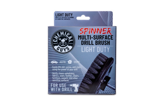 Cepillo para alfombras Chemical Guys con taladro (uso ligero)