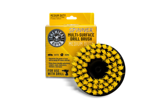 Cepillo para alfombras Chemical Guys con taladro (uso medio)