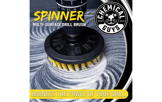 Cepillo para alfombras Chemical Guys con taladro (uso medio), Imagen 4