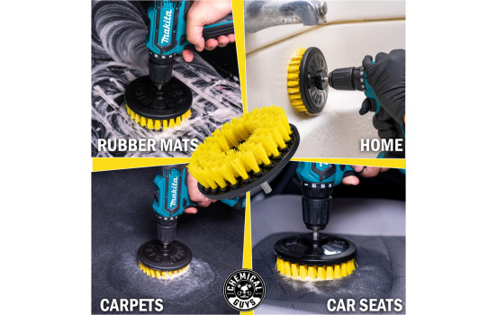 Cepillo para alfombras Chemical Guys con taladro (uso medio), Imagen 6