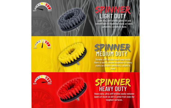 Cepillo para alfombras Chemical Guys con taladro (uso medio), Imagen 7