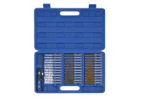 Juego de cepillos de limpieza de 38 piezas.