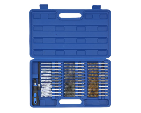 Juego de cepillos de limpieza de 38 piezas.