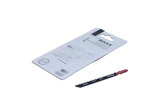 Hoja de sierra de calar Rooks Hcs, tipo T, madera, 8 dientes por pulgada x 100 mm, Kpl 5 piezas, Imagen 2