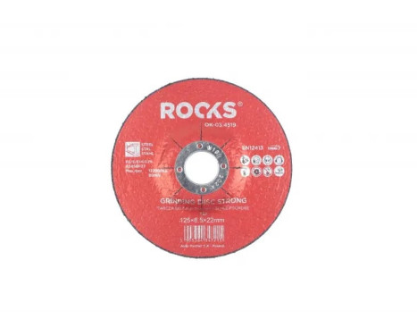 Muela abrasiva Rooks de metal 125x6,5x22,2 - T27