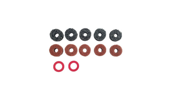 Juego de cepillos con extremo roscado de WT-2243