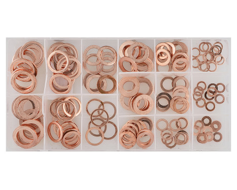 Surtido de anillos de sellado 150 piezas