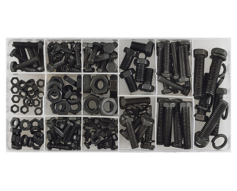 Surtido de tuercas y tornillos 240 piezas
