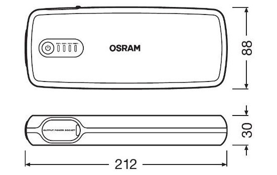Arrancador de batería Osram 400, Imagen 4