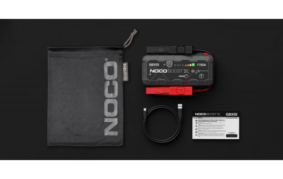 Arrancador Noco Genius GBX55 de litio de 12 V y 1750 amperios, Imagen 2