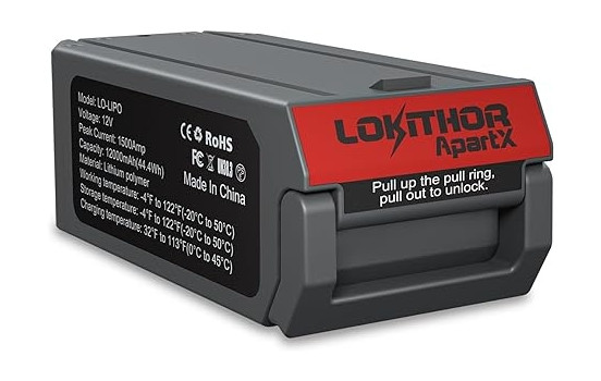 Batería Lipo Lokithor de 1500 Ah para ApartX