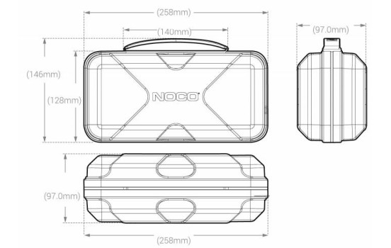 Funda protectora Noco Genius GBC013, Imagen 7