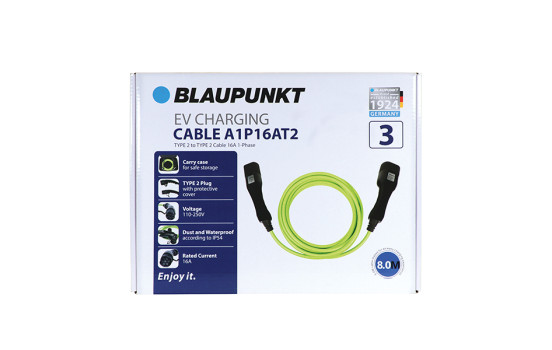 Cable de carga Tipo 2 16A monofásico 8 metros, Imagen 4