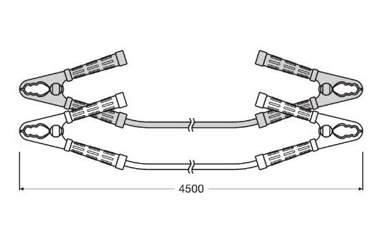 Cables de puente Osram BATTERYstart 900A, Imagen 6